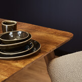 Starfurn - Eettafel Omaha - Bruin - 90x90x76 cm