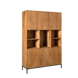 Starfurn - Vakkenkast Madison - Bruin - 45x135x200 cm