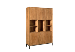 Starfurn - Vakkenkast Madison - Bruin - 45x135x200 cm