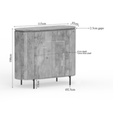 Starfurn - Kabinet Lana - Bruin - 45x115x100 cm