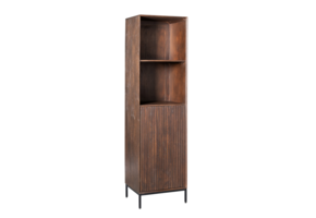 Starfurn - Boekenkast Madison - Bruin - 45x55x200 cm