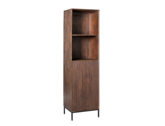 Starfurn - Boekenkast Madison - Bruin - 45x55x200 cm