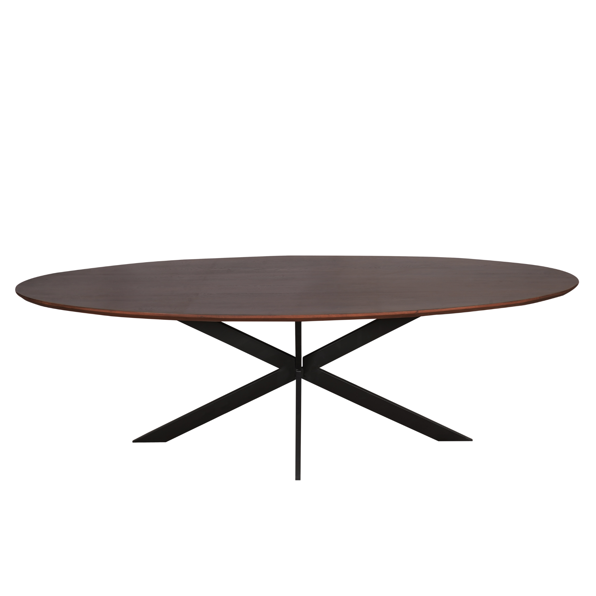 Starfurn - Eiken eettafel Ferris - Ovaal 240 cm - Walnoot