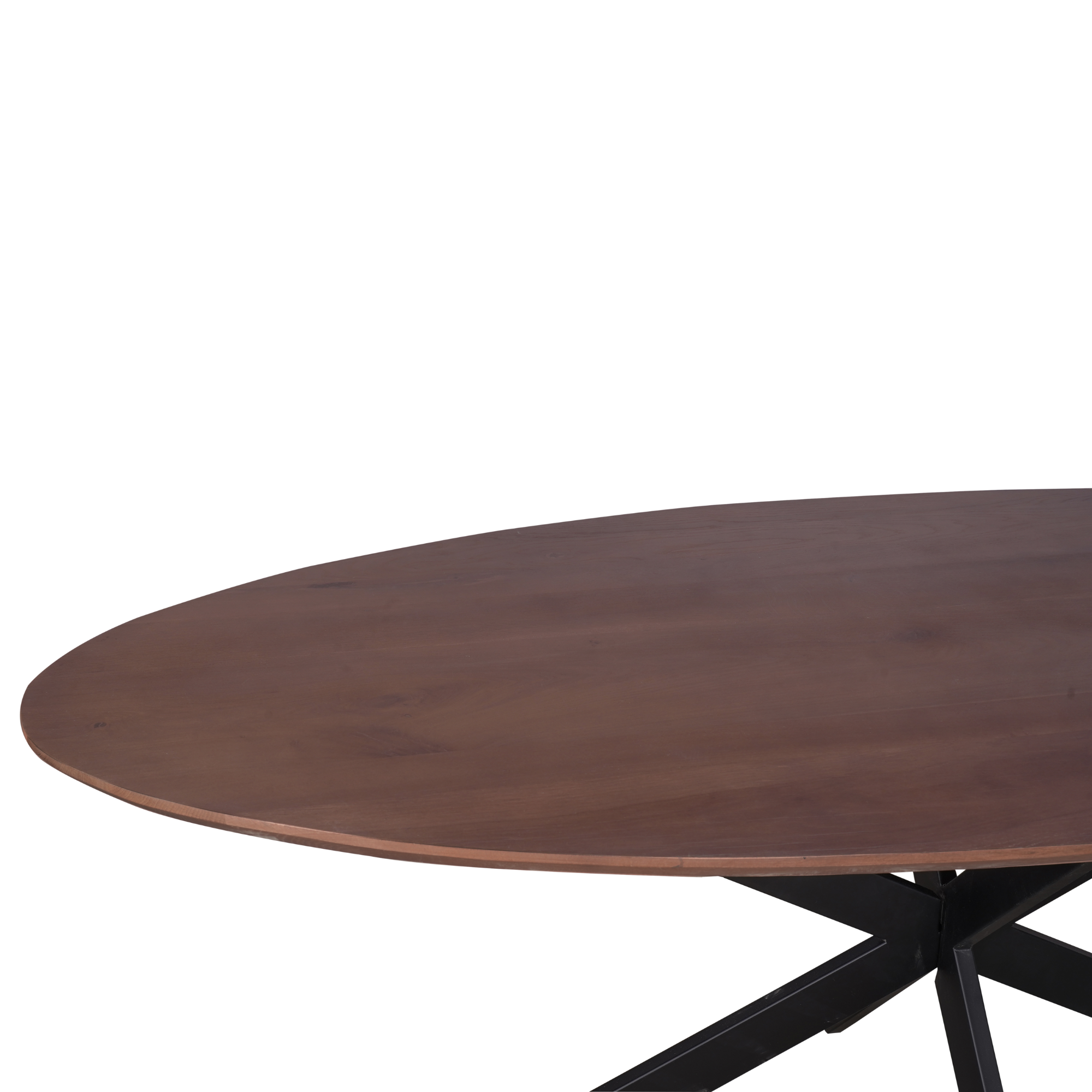 Starfurn - Eiken eettafel Ferris - Ovaal 240 cm - Walnoot