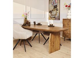 Starfurn - Eettafel Tense - Bruin - 100x240x76 cm