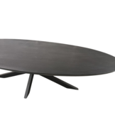 Starfurn - Eettafel Brandy Black - 300 cm - Ovaal