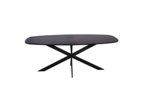 Starfurn - Eettafel Ferris - Zwart - 100x200x76 cm