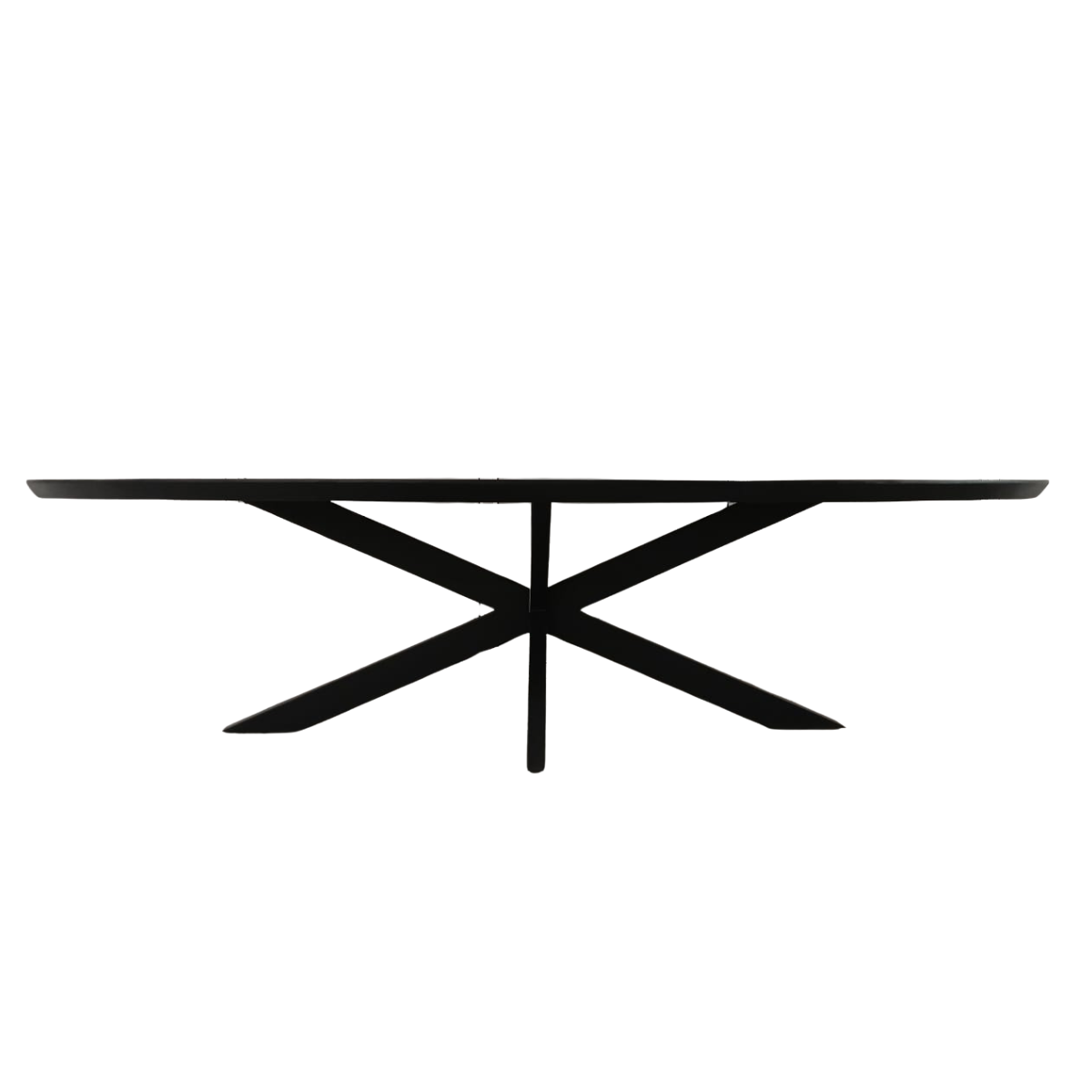 Starfurn - Eettafel Brandy - Zwart - 90x160x76 cm