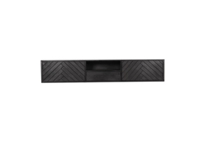 Starfurn - Tv meubel New York - Zwart - 35x180x33 cm