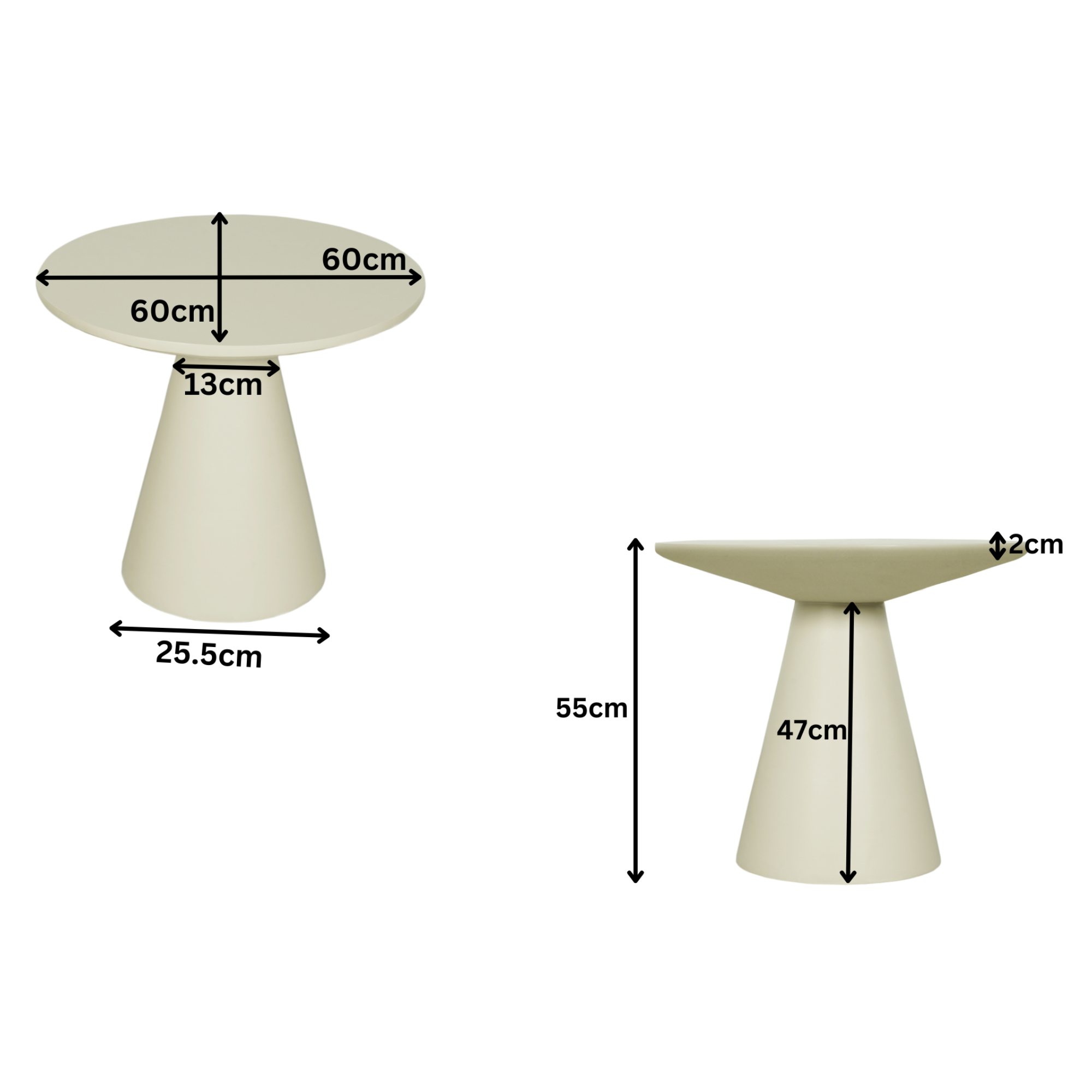 Starfurn - Salontafel Bellis - 60 cm