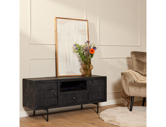Starfurn - Tv meubel Brandy Black - 120 cm