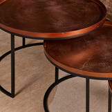 Starfurn - Salontafel Clive - 70 cm - Set van 3