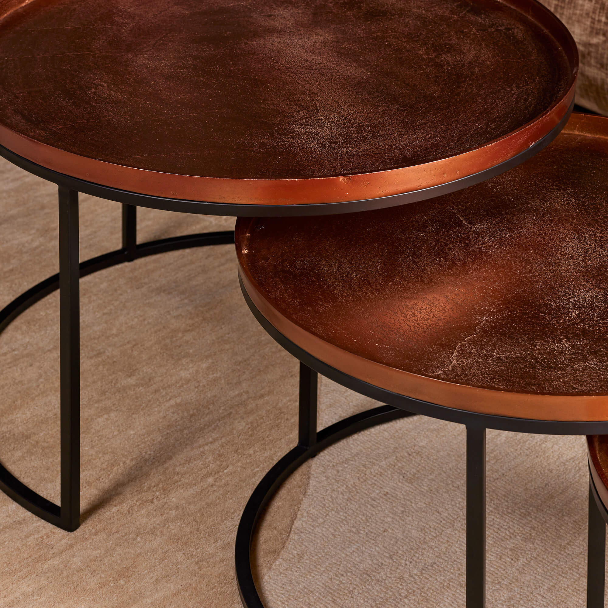 Starfurn - Salontafel Clive - 70 cm - Set van 3