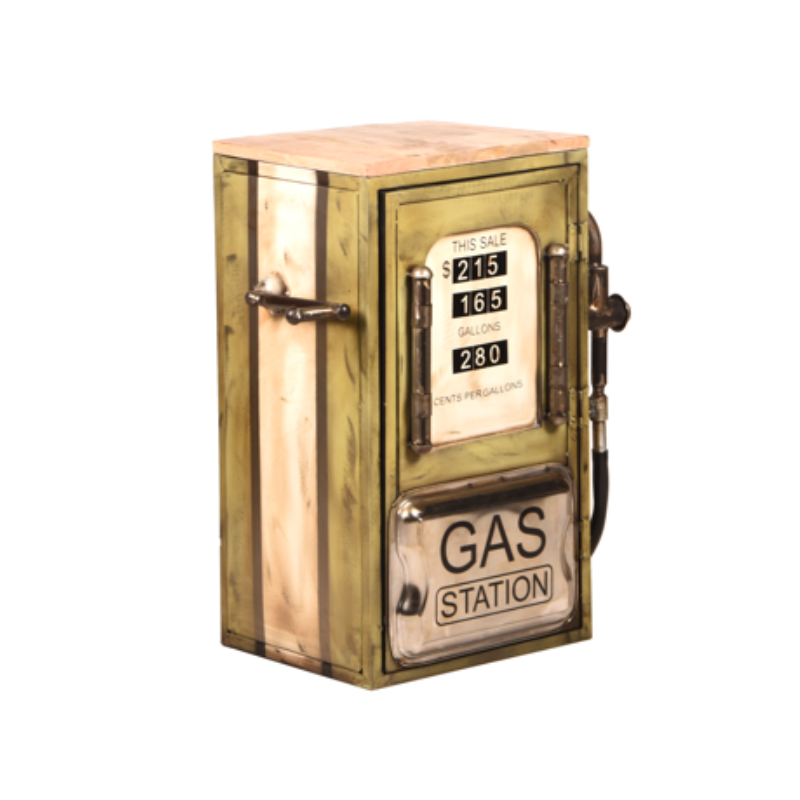 Starfurn - Sidetable Vintage Gas Station