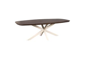 Starfurn - Eettafel Madison - Bruin - 120x280x76 cm