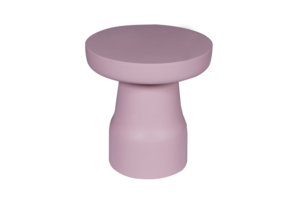 Starfurn - Bijzettafel Drum - Roze - 40x40x42 cm