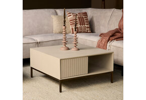 Starfurn - Salontafel Madison - Beige - 80x80x40 cm