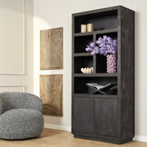 Starfurn - Vakkenkast Brussel Black - 90 cm