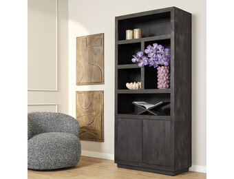 Starfurn - Vakkenkast Brussel Black - 90 cm