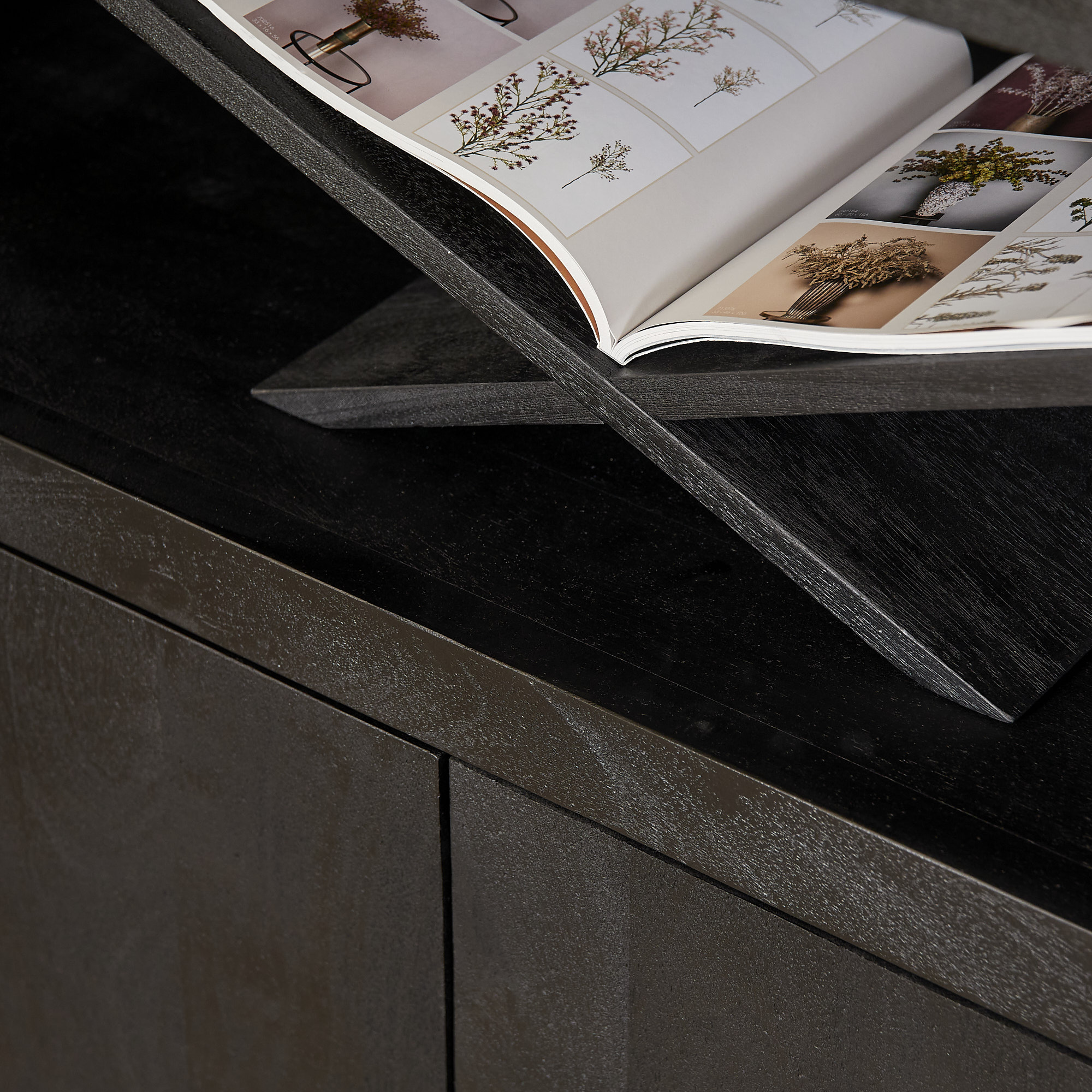 Starfurn - Vakkenkast Brussel Black - 90 cm