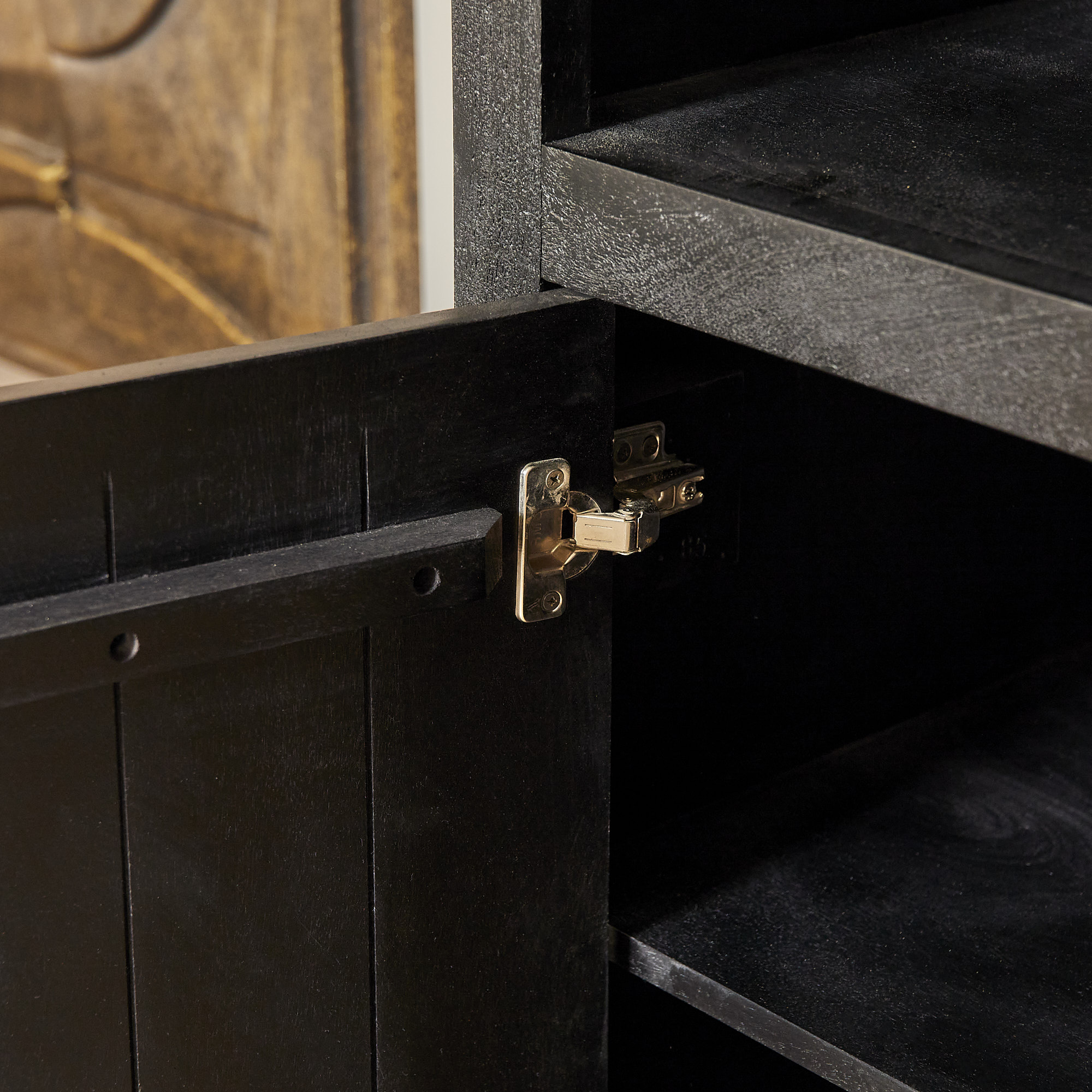 Starfurn - Vakkenkast Brussel Black - 90 cm