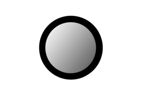 Starfurn - Spiegel Dide - Zwart - 3x80x80 cm