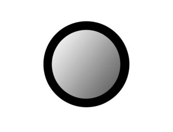 Starfurn - Spiegel Dide - 80 cm - Black