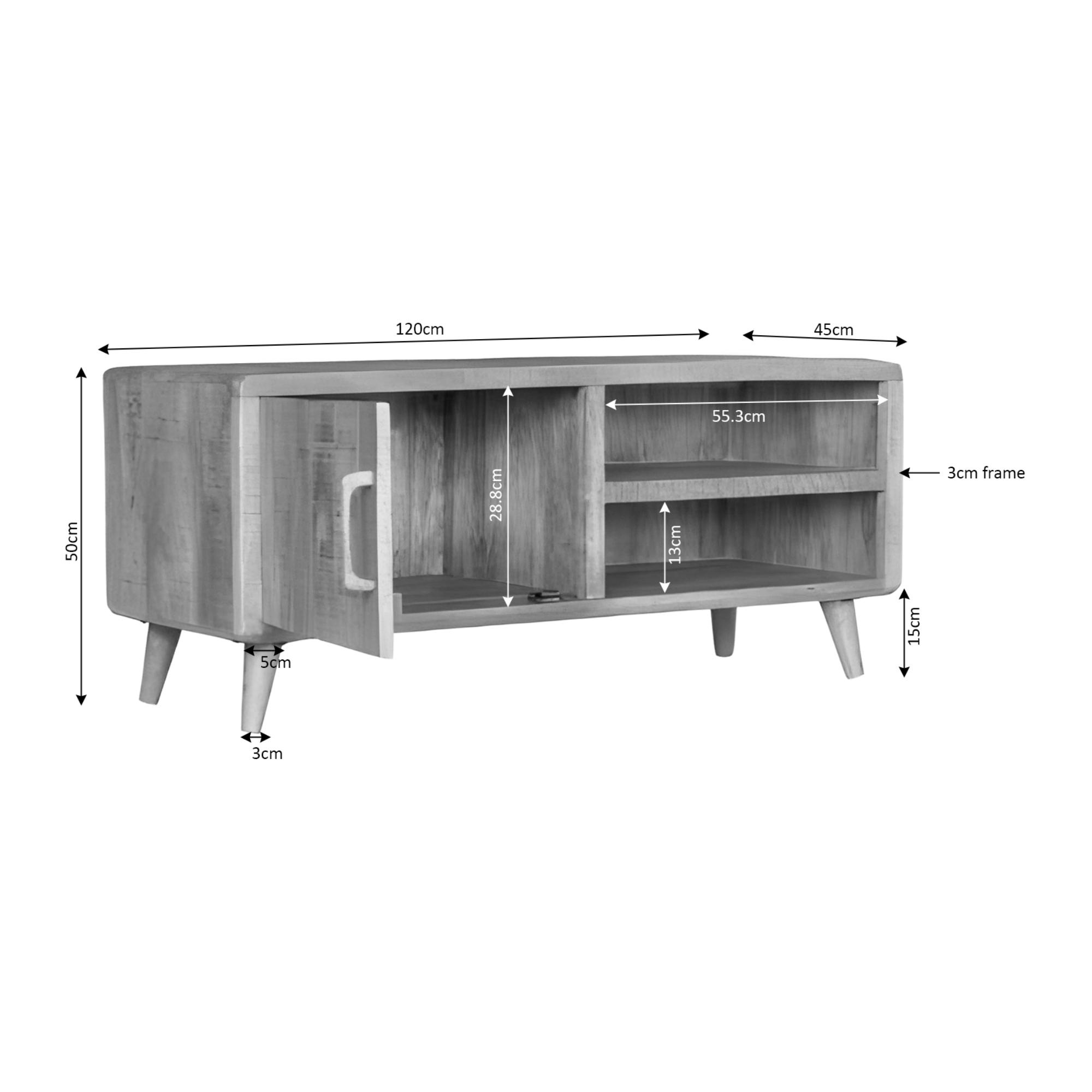 Starfurn - Dressoir Madison - Bruin - 45x210x85 cm