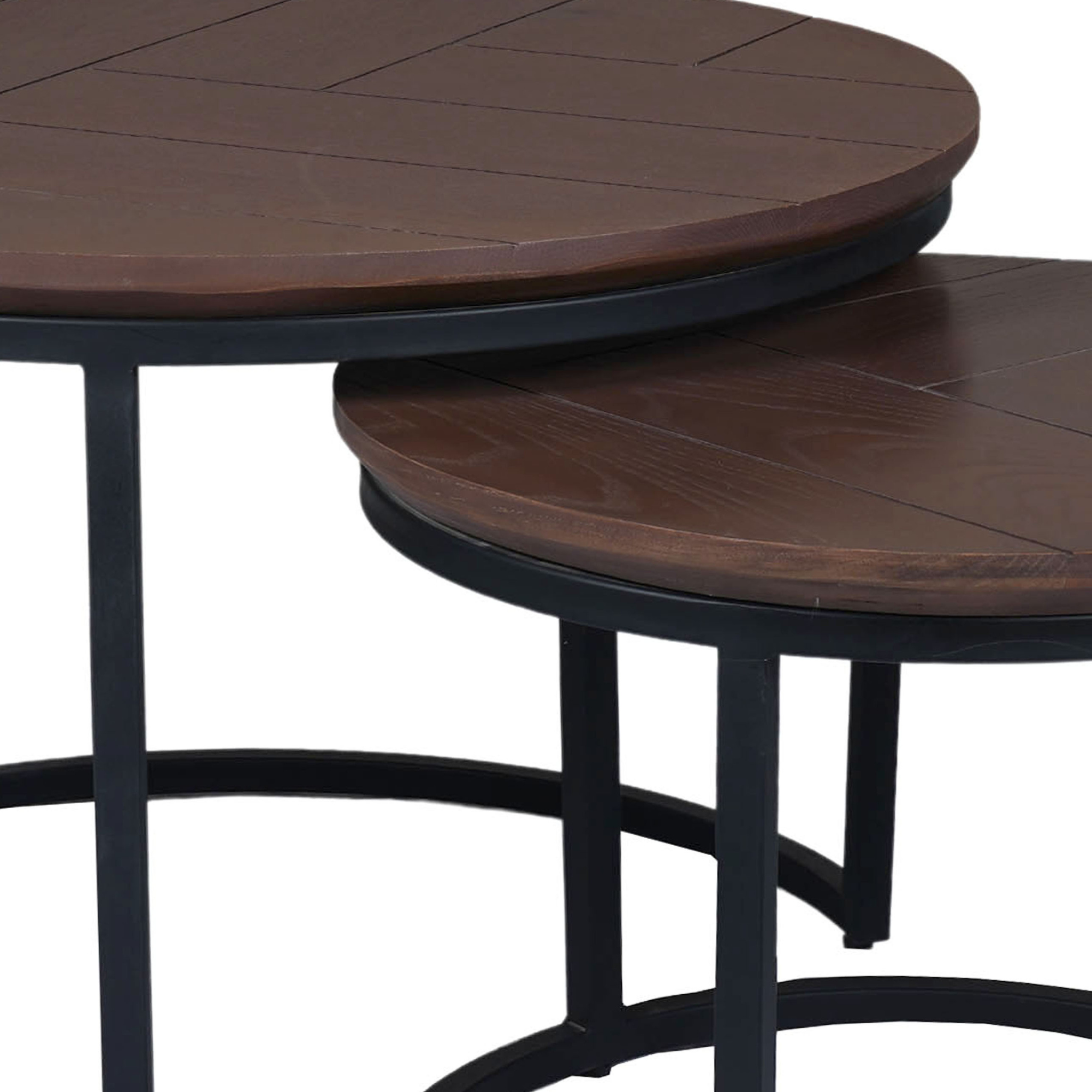 Starfurn - Salontafel Otik - Zwart - 70x70x45 cm