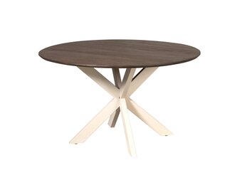 Starfurn - Eettafel Madison - Bruin - 130x130x76 cm