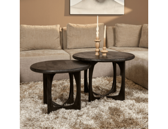 Starfurn - Salontafel Milou - Zwart - 60 cm