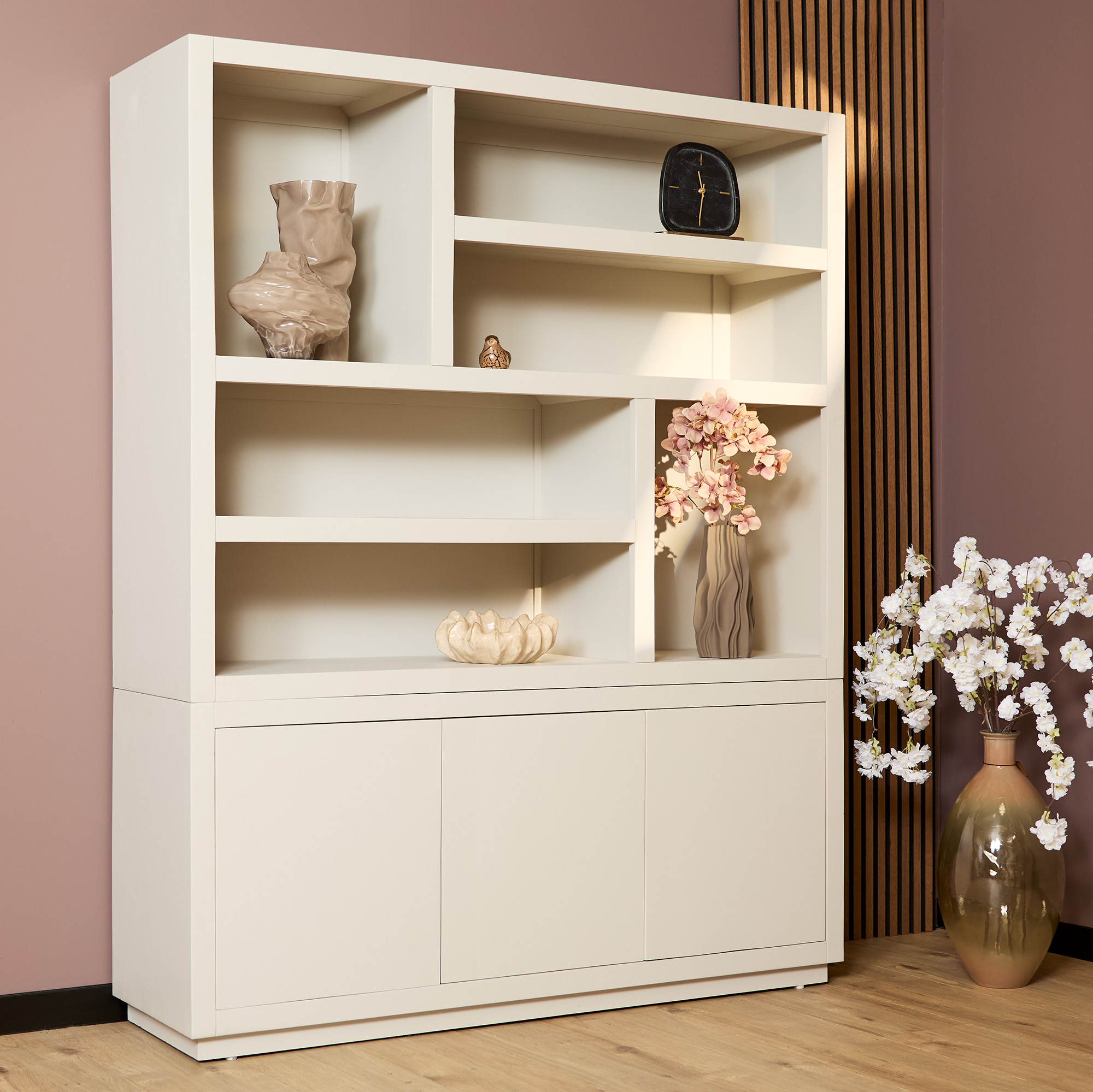 Starfurn - Vakkenkast Brussel Sand XL - 160 cm