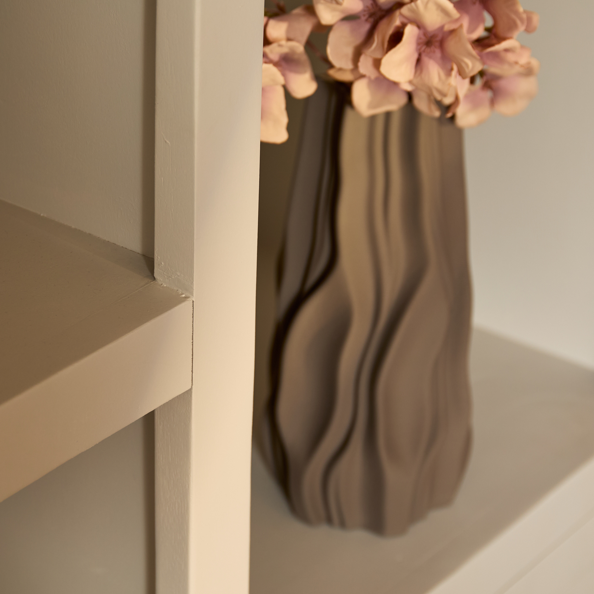 Starfurn - Vakkenkast Brussel - Beige - 45x160x200 cm