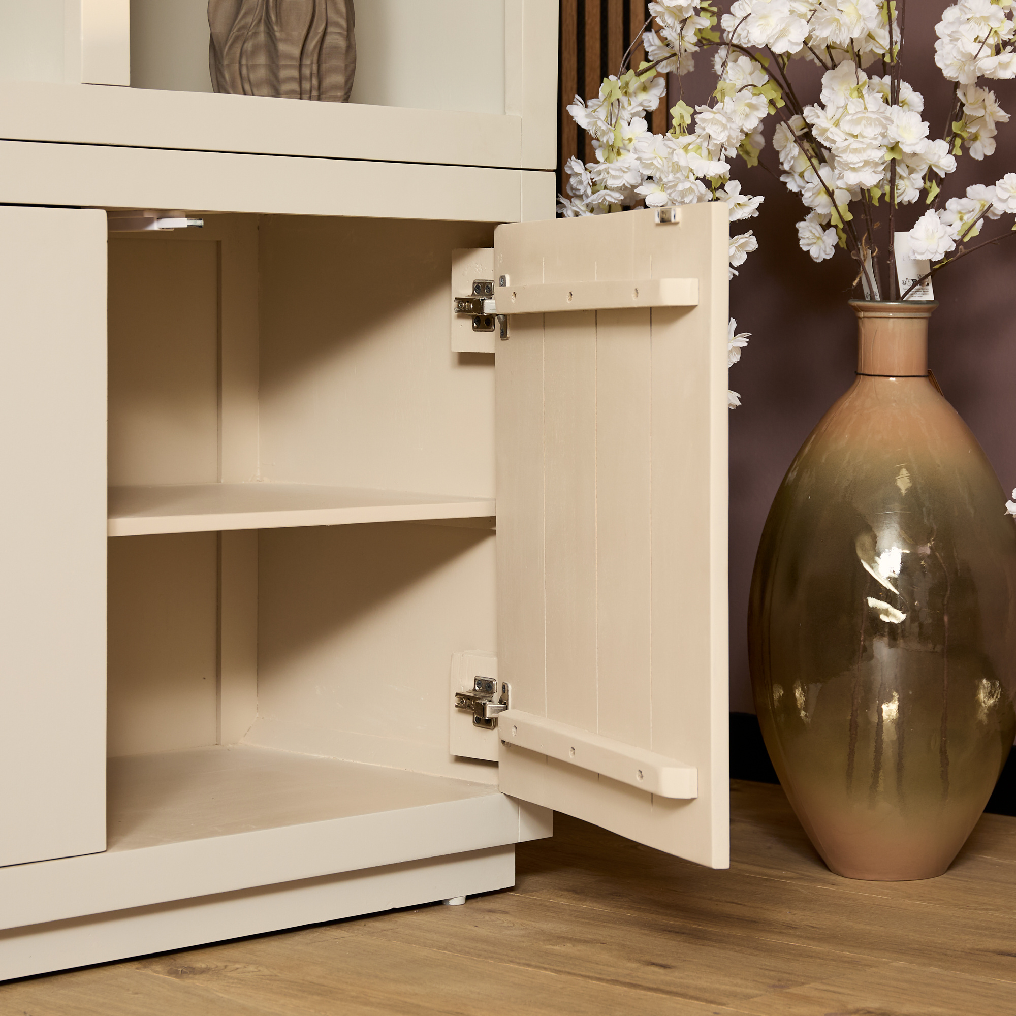 Starfurn - Vakkenkast Brussel - Beige - 45x160x200 cm