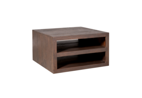 Starfurn - Salontafel Brussel - Bruin - 80x80x40 cm