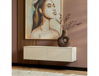 Starfurn - Zwevend tv meubel Vision Sand - 120 cm