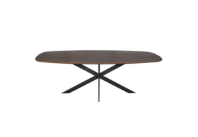 Starfurn - Eiken eettafel Ferris - Deens Ovaal 240 cm - Walnoot
