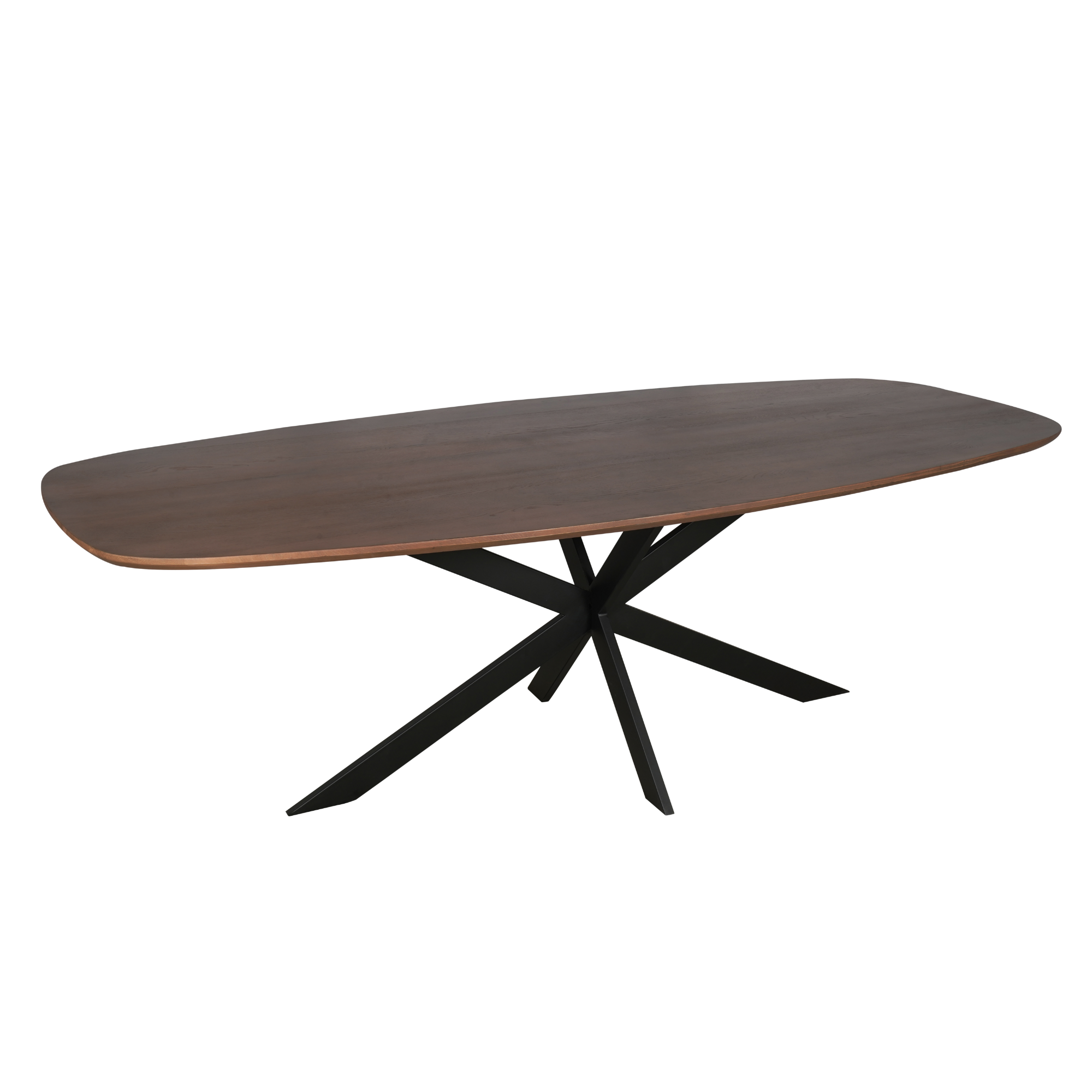 Starfurn - Eiken eettafel Ferris - Deens Ovaal 240 cm - Walnoot