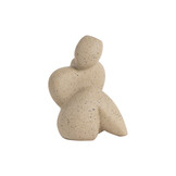 Present Time - Beeld Abstracto Tip Small - Zachtbruin