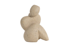 Present Time - Beeld Abstracto Tip Small - Zachtbruin