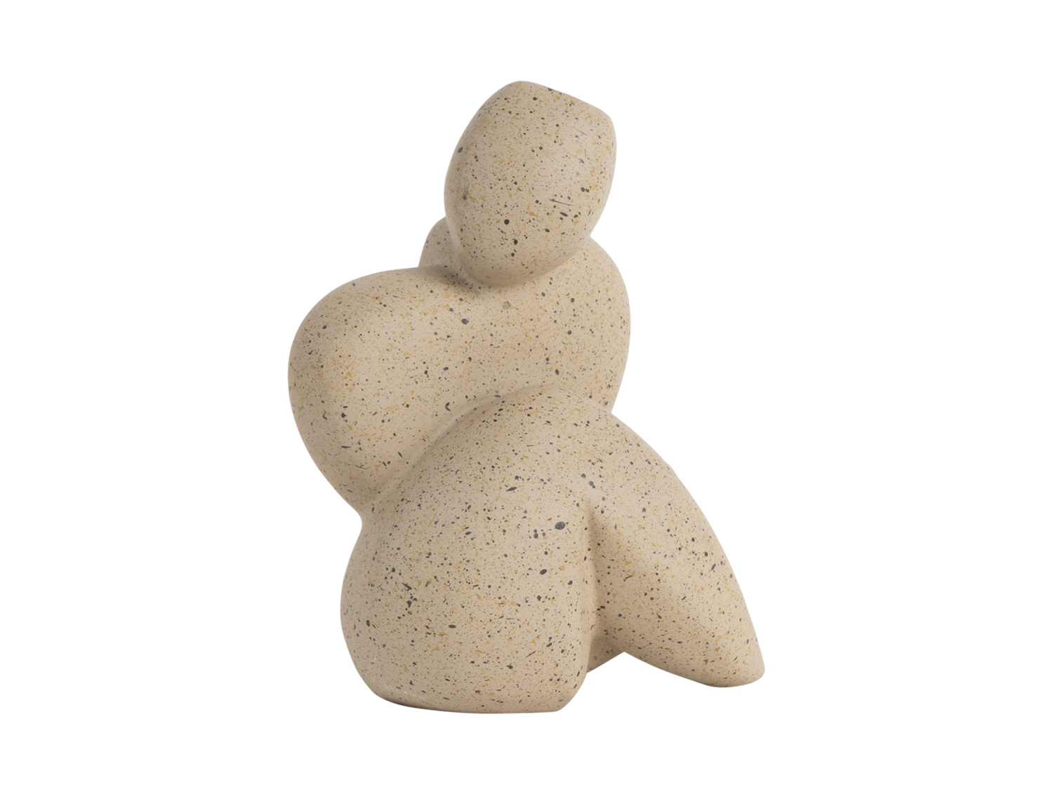 Present Time - Beeld Abstracto Tip Small - Zachtbruin