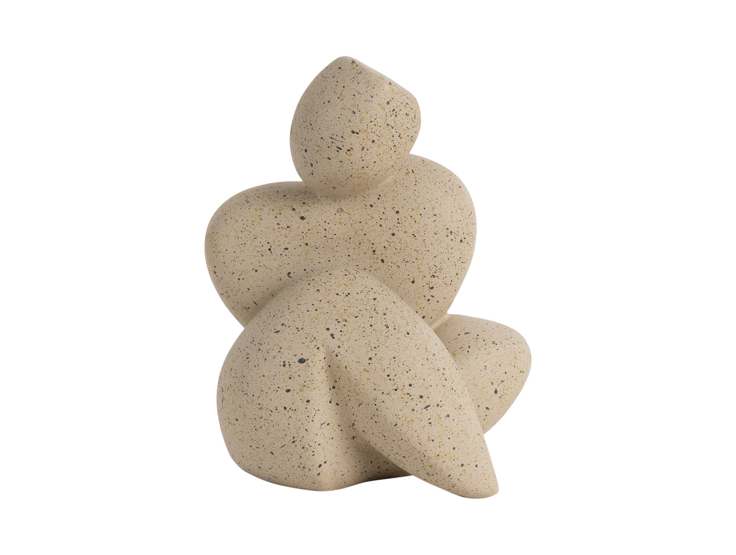 Present Time - Beeld Abstracto Tip Small - Zachtbruin