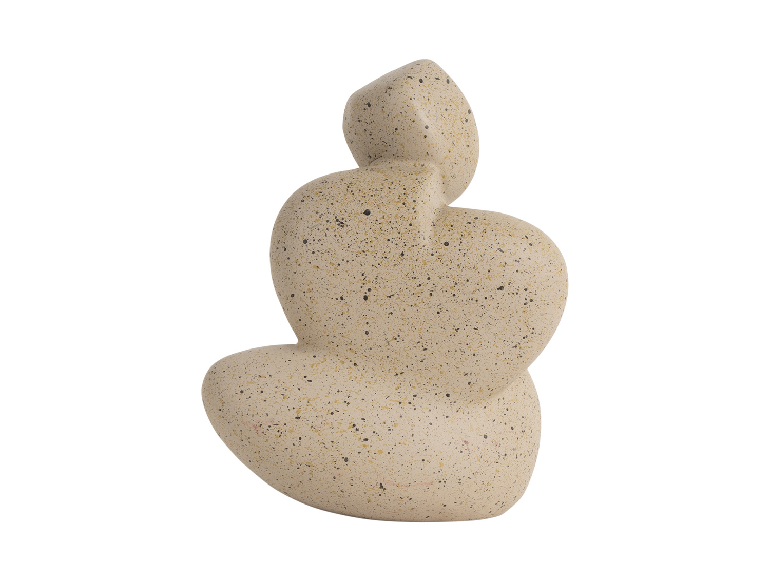 Present Time - Beeld Abstracto Tip Small - Zachtbruin