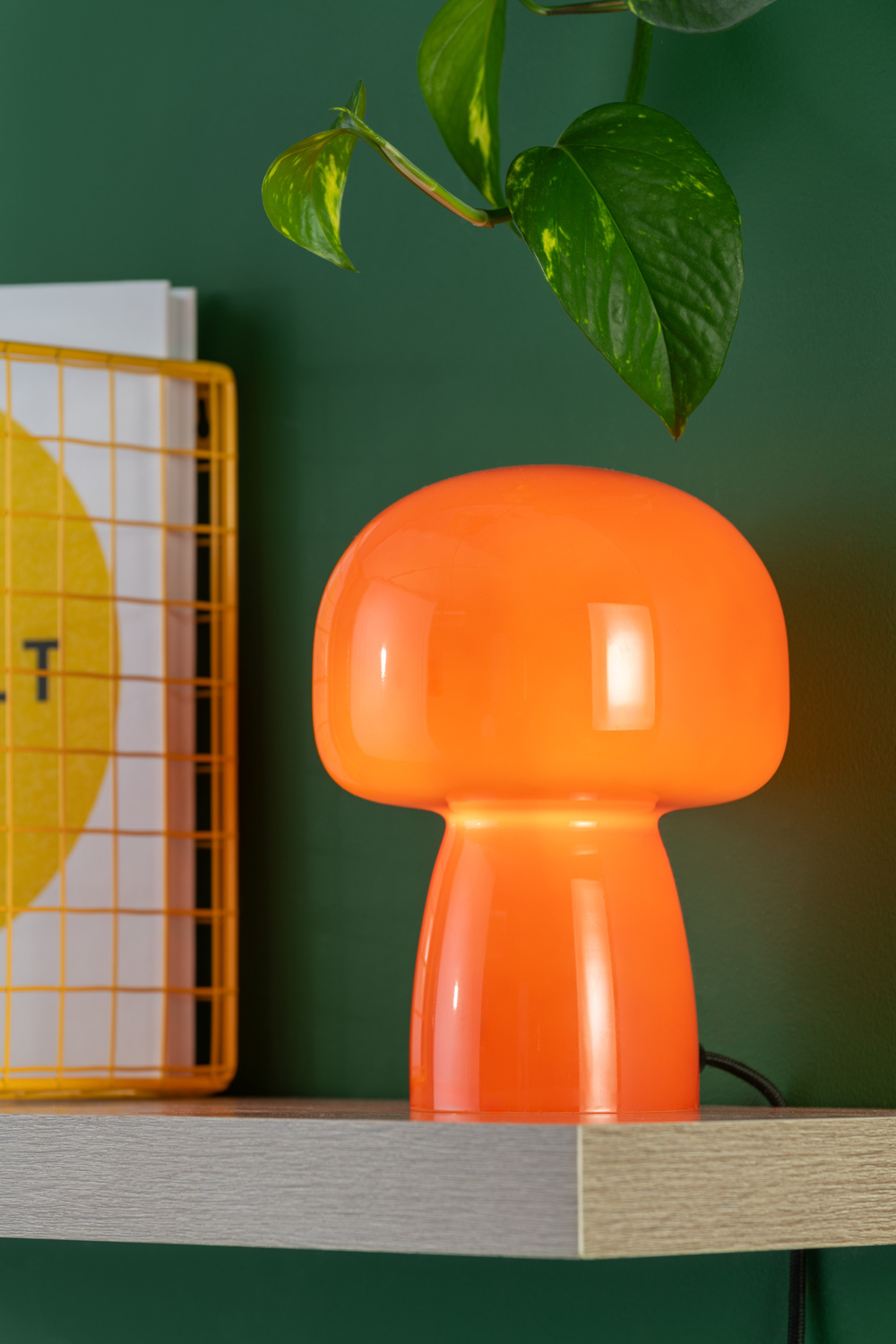 Leitmotiv - Tafellamp Fervor - Brilliant orange