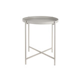 Leitmotiv - Bijzettafel Meseta - Warmgrijs
