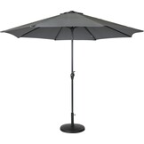 ZOMER-Sens-Line - Salou Parasol Grijs Ø300 Cm - Grijs