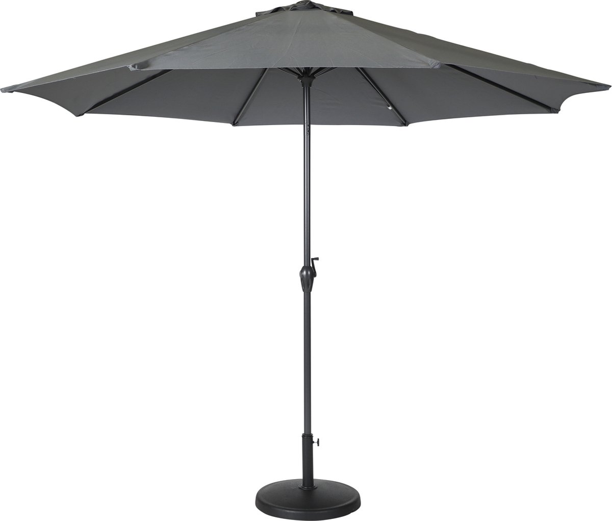 ZOMER-Sens-Line - Salou Parasol Grijs Ø300 Cm - Grijs