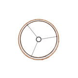 Light & Living - Lampenkap OSIRE - Ø40x30 cm - Bruin