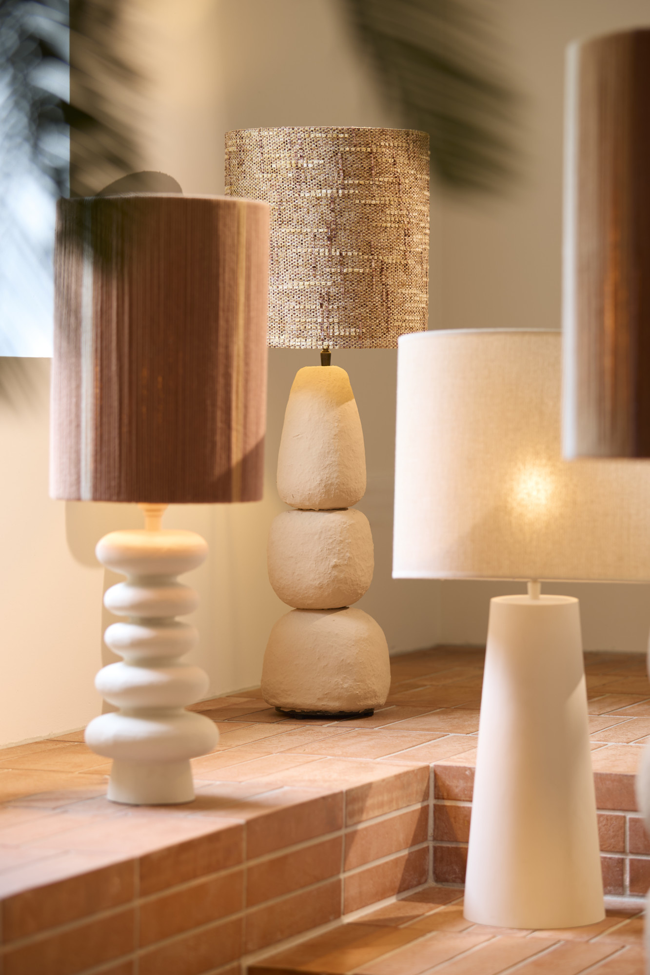 Light & Living - Lampenkap OSIRE - Ø40x30 cm - Grijs