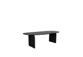 LABEL51 Eetkamertafel Cooper - Zwart - Mangohout - 210x110 cm